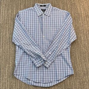 Nordstrom non-iron trim fit dress shirt